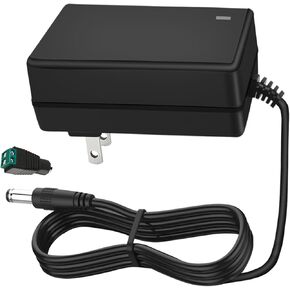DC 12V 5A Wall Power Supply 100V-240V AC to DC 12 Volt 5 Amps 4A 3A 2A 1A Transformer Power Supply with 5.5x2.5 2.1mm Plug 12V AC Adapter for 5050 3528 LED Strip Module Light CCTV Camera