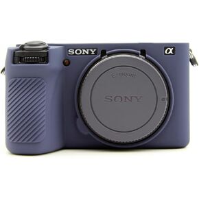 MUZIRI KINOKOO Silicone Case for Sony A6700, Soft Protective Case for Sony A6700/ Alpah 6700 Digital Camera - Anti-Scratch Slim Fit A6700 Silicon Case - Smooth Surface Black