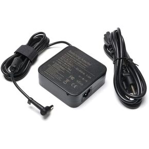 New 90W AC Adapter Charger for Asus N56V N56VJ K53E K55A Q550 Q550L Q550LF U56E X53E X551M X555LA R510C R510CA R510DP R510 K501U K501UX K501UW N56 N56DP N56VM N56VZ N76VJ N76VZ Supply Cord
