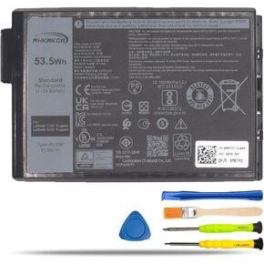 XVJNP Laptop Battery Replacement for Dell Latitude 5430 7330 Rugged Extreme P148G P148G001 P149G P149G001 Series Notebook 6JRCP 06JRCP M0TN3 0M0TN3 KD1CT 451-BCWQ 11.4V 53.5Wh 4457mAh
