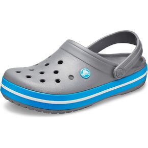 Crocs Men's and Women's Crocband Clog, Black, 10 Women/8 Men