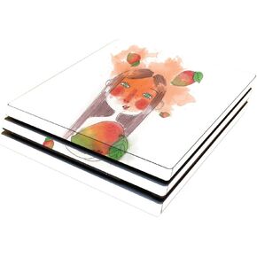 MightySkins Skin Compatible with Sony Playstation 4 Pro PS4 wrap Cover Sticker Skins April Mango