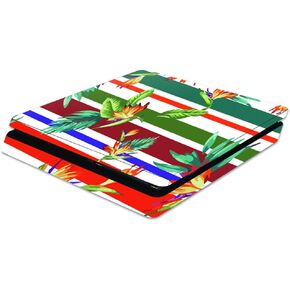 MightySkins Skin Compatible with Sony Playstation 4 Slim PS4 wrap Cover Sticker Skins Tropics
