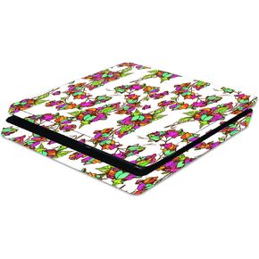 MightySkins Skin Compatible with Sony Playstation 4 Slim PS4 wrap Cover Sticker Skins Bouganvilla