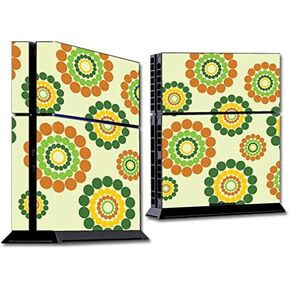 MightySkins Skin Compatible with Sony Playstation 4 PS4 Console wrap Sticker Skins Flower Power1