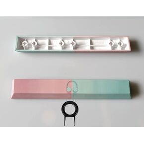Spacebar Keycap,DIY PTB Keycaps,Five-sided Sublimation Custom Keycaps,6.25U 6.25X Space Keycap OEM Profile Keycaps for DIY Mechanical Keyboard - A Variety of Personalized Patterns Optional (kit15)