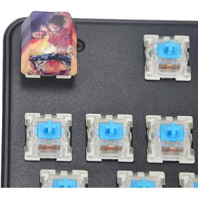 Monkey D Luffy PBT Mechanical Keyboard Keycap Personality Keycap(Cherry switches)