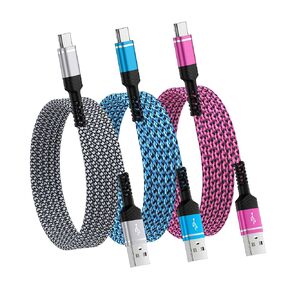 USB C Charger Cable Samsung Fast Charging Cord 6FT 3 Pack for Samsung Galaxy Z Fold 6 Flip 6 5 A15 5G A35 A55 S24 Ultra S23 FE A25 A14 A54 A13 S22 S21 S20, 3.1A Type A to USBC Android Phone Power Cord