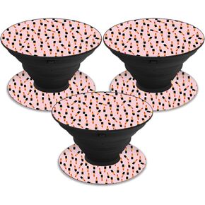 MightySkins Skin Compatible with PopSocket PopSocket - Lipstick Pattern | Protective, Durable, and Unique Vinyl Decal wrap Cover | Easy to Apply, Remove, and Change Styles | Made in The USA