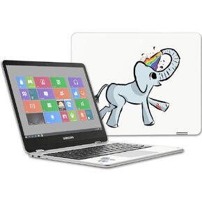 MightySkins Skin Compatible with Samsung Chromebook Plus 12.3"(2017 - Casual Friday Bee | Protective, Durable, and Unique Vinyl wrap Cover | Easy to Apply, Remove, and Change Styles | Made in The USA