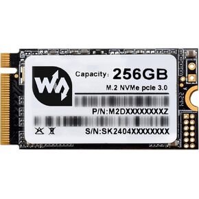 256GB SK M2 NVME 2242 High-Speed Solid State Drive, PCIe Gen3 x4 Interface 3D TLC Flash Memory, High-Speed Reading/Writing, Support Laptops/PCs/All-in-one Hosts, etc.