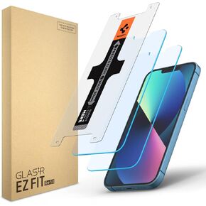 Spigen Tempered Glass Screen Protector Refills [GlasTR EZ FIT Refills] designed for iPhone 13 Mini - 2 Pack