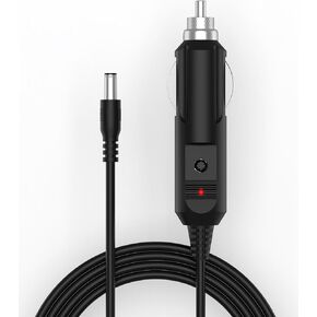 Replacement for Comfier Car Adapter, 12V Car Adapter for All Comfier Car Massage Seat and Back Massager Chair Cigarette Lighter Car Charger Adapter, for Comfier Chair Massager Power Adapter