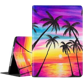 Case for iPad 9th / 8th / 7th Generation (2021/2020/2019) 10.2 inch/iPad Air 10.5" 2019 / iPad Pro 10.5",Leather Smart Cover with Auto Wake/Sleep, US Thin Blue Flag