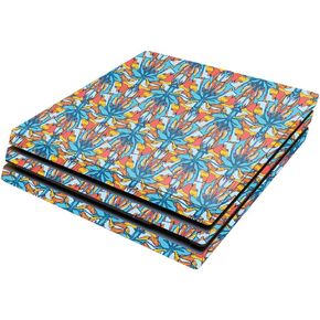 MightySkins Skin Compatible with Sony Playstation 4 Pro PS4 wrap Cover Sticker Skins Sunset Flowers