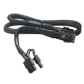 8-Pin to Dual 8 (6+2) Pin PCIe Power Supply Cable for Corsair RMX RM550X RM650X RM750X RM850X RM1000X Modular, SF Series SF600 SF750 SF450 80 Plus Gold Modular (Wire Gauge:18AWG)