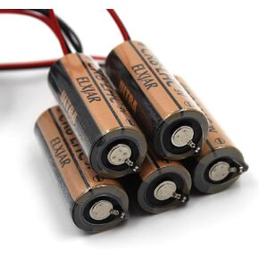 elxjar (5-Pack) 3V 3000mAh Lithium Battery Replacements for Fuji FDK CR8.LHC 17430, Toto CR8-LHC TH559EDV410R