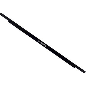 Plastic Front Trim Bezel Cover Logo Replacement for MacBook Air 13" A1932 A2179 2018 2019 (Black)