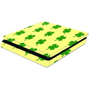MightySkins Skin Compatible with Sony Playstation 4 Slim PS4 wrap Cover Sticker Skins Lucky You