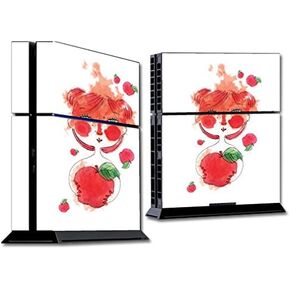 MightySkins Skin Compatible with Sony Playstation 4 PS4 Console wrap Sticker Skins October Apple