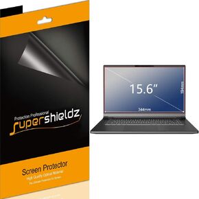 Supershieldz (3 Pack) Designed for Chromebook 15.6 inch, Dell Inspiron 15, Lenovo Ideapad 15, HP Pavilion 15, Envy 15, MSI GV62 (15.6 inch) Screen Protector, High Definition Clear Shield (PET)
