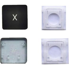 Replacement Individual AP11 Type X Key Cap and Hinge for MacBook Pro Model A1425 A1502 A1398 for MacBook Air Model A1369/A1466 A1370/A1465 Keyboard to Replace The X KeyCap and Hinge