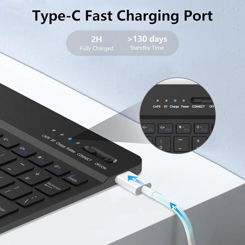 حافظة لوحة المفاتيح لجهاز سامسونج جالاكسي تاب S8 الترا 14.6 بوصة 2022، لوحة مفاتيح بلوتوث قابلة للفصل مغناطيسيًا، غطاء حامل نحيف خفيف الوزن مع حامل قلم S، النوم/الاستيقاظ التلقائي، SM-X900/X906، أسود in Kuwait