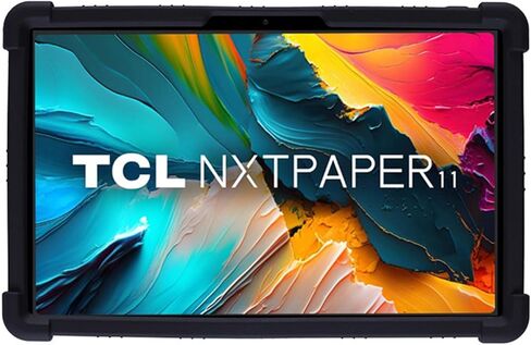حافظة لجهاز TCL NXTPAPER 11 Tablet، غطاء حامل قابل للتعديل من السيليكون الناعم مناسب للأطفال لجهاز TCL NXTPAPER 11 9166G 9466X 2023 Android 13 Tablet 11 بوصة (أسود) in Saudi Arabia