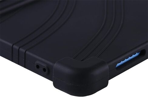 حافظة لجهاز TCL NXTPAPER 11 Tablet، غطاء حامل قابل للتعديل من السيليكون الناعم مناسب للأطفال لجهاز TCL NXTPAPER 11 9166G 9466X 2023 Android 13 Tablet 11 بوصة (أسود) in Saudi Arabia