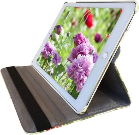 حافظة لجهاز iPad Air الجيل الأول موديلات A1474 A1475A1476 حامل دوار 360 درجة مع وظيفة الاستيقاظ/النوم أيضًا لجهاز iPad 6th 5th Air2nd Generation 9.7 بوصة (أزرق ملكي) in Kuwait