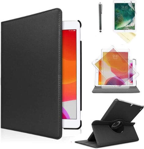 حافظة لجهاز iPad Air الجيل الأول موديلات A1474 A1475A1476 حامل دوار 360 درجة مع وظيفة الاستيقاظ/النوم أيضًا لجهاز iPad 6th 5th Air2nd Generation 9.7 بوصة (أزرق ملكي) in Kuwait