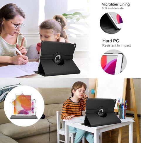 حافظة لجهاز iPad Air الجيل الأول موديلات A1474 A1475A1476 حامل دوار 360 درجة مع وظيفة الاستيقاظ/النوم أيضًا لجهاز iPad 6th 5th Air2nd Generation 9.7 بوصة (أزرق ملكي) in Kuwait