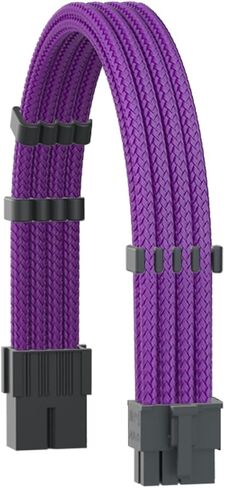وصلة كابل PC Cablemod، 18AWG ATX 24P+ (2) EPS 8-P+(1) PCI-E8-P مع أمشاط كابل، مصنوعة من مواد مطلية بالذهب in Saudi Arabia
