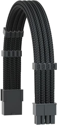 Extension PC Cablemod Sleeve,18AWG ATX 24P+ (2) EPS 8-P+(1) PCI-E8-P with Cable Combs,Crafted from Gold-Plated Materials in Saudi Arabia