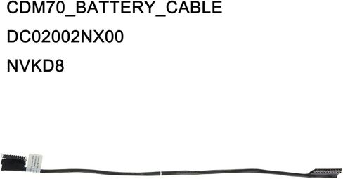 Replacement Battery Cable for Dell Latitude 5480 E5480 5280 5580 5590 5490 5491 5495 0NVKD8 NVKD8 DC02002NX00 in Saudi Arabia
