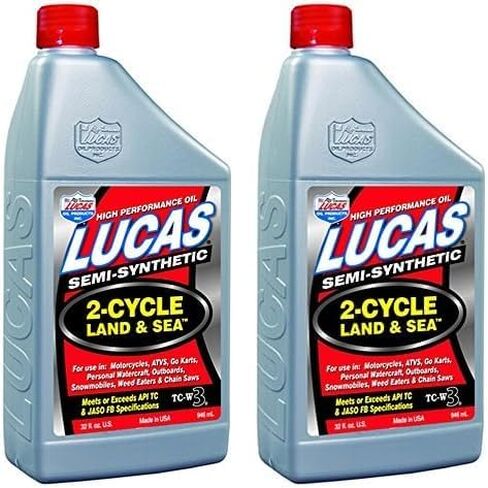 Lucas Oil 10467 Land and Sea 2-Cycle Oil - 1 Quart in Saudi Arabia