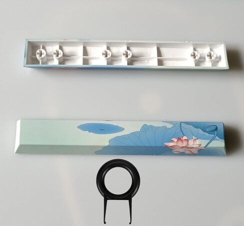 غطاء مفتاح المسافة، أغطية مفاتيح PTB DIY، أغطية مفاتيح مخصصة للتسامي بخمسة جوانب، 6.25U 6.25X Space Keycap OEM أغطية مفاتيح للوحة المفاتيح الميكانيكية DIY - مجموعة متنوعة من الأنماط الشخصية الاختيارية (kit15) in Kuwait