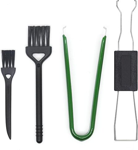 Gikfun Keycap Puller الاستاتيكيه كليب كماشة مفاتيح لوحة دوائر كهربائية IC أداة إزالة الرقائق مع فرشاة تنظيف للوحة المفاتيح الميكانيكية EK1509 in Kuwait