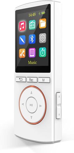 مشغل MP3، مشغلات MP3 Safuciiv بسعة 36 جيجابايت، بلوتوث 5.2، راديو FM، جودة صوت لا تفقد، تسجيل بلمسة واحدة - تجربة صوتية استثنائية لمحبي الموسيقى أثناء التنقل، أسود in Saudi Arabia