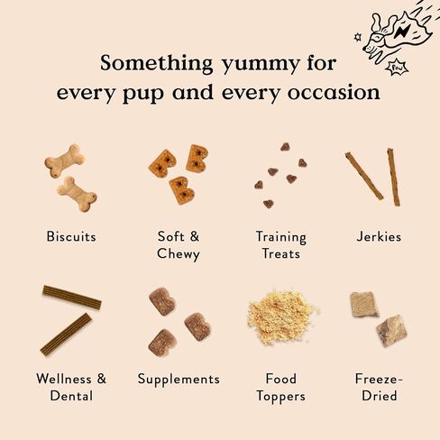 Bocce's Bakery Pizza Our Heart Treats for Dogs, Wheat-Free Everyday Dog Treats, Made with Real Ingredients, Baked in The USA, All-Natural Soft & Chewy Cookies, Cheese & Bacon, 6 oz in Saudi Arabia