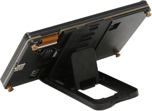 PC CPU HDD Data Monitor, 3.5in IPS Computer Temperature Display with Holder, Live Readouts GPU Internet Speed Weather Visual Theme Editor, USB Computer Temp Monitor for RasPi, for in Saudi Arabia