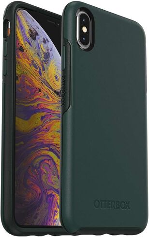 OtterBox SYMMETRY SERIES Case for iPhone Xs Max - Retail Packaging - IVY MEADOW (TREKKING GREEN/SCARAB) in Saudi Arabia