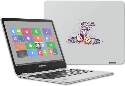 غلاف MightySkins متوافق مع جهاز Samsung Chromebook Plus مقاس 12.3 بوصة (2017 - نحلة الجمعة غير الرسمية | غطاء مغلف من الفينيل واقٍ ومتين وفريد ​​من نوعه | سهل التركيب والإزالة وتغيير الأنماط | صنع في الولايات المتحدة الأمريكية in Saudi Arabia