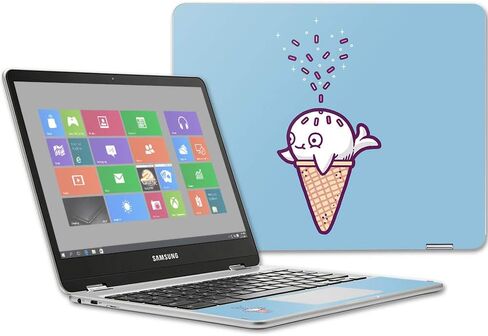 غلاف MightySkins متوافق مع جهاز Samsung Chromebook Plus مقاس 12.3 بوصة (2017 - نحلة الجمعة غير الرسمية | غطاء مغلف من الفينيل واقٍ ومتين وفريد ​​من نوعه | سهل التركيب والإزالة وتغيير الأنماط | صنع في الولايات المتحدة الأمريكية in Saudi Arabia