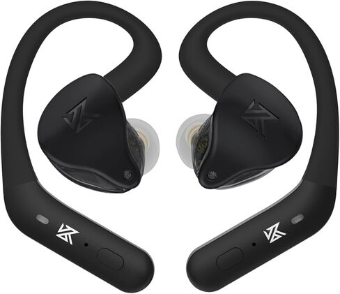 سماعة أذن KZ AST مزودة بـ 12 وحدة BA عالية الدقة وشاشة صوت جهير وسماعة أذن متوازنة وسدادات أذن لتقليل الضوضاء وهندسة الجسم وسماعة موسيقى رياضية مريحة (بدون ميكروفون، أسود) in Kuwait