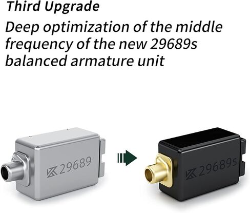 سماعة أذن KZ AST مزودة بـ 12 وحدة BA عالية الدقة وشاشة صوت جهير وسماعة أذن متوازنة وسدادات أذن لتقليل الضوضاء وهندسة الجسم وسماعة موسيقى رياضية مريحة (بدون ميكروفون، أسود) in Kuwait