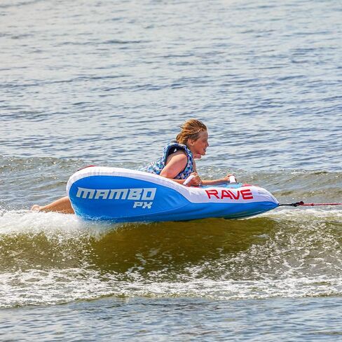RAVE Sports Mambo Boat Towable Tube - Inflatable Boating Tube for 1-3 Riders, Navy Camo in Kuwait