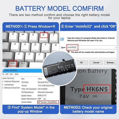 بطارية كمبيوتر محمول HK6N5 DXGH8 متوافقة مع Dell XPS 9370 9380 Inspiron 5390 5391 7490 Vostro 5390 5391 Series Notebook 0DXGH8 0H754V DGV24 0DGV24 WDK63 0WDK63 7.6V 45Wh/5618mAh in Kuwait