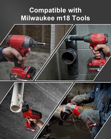 3.0AH Replacement Battery Compatible with Milwaukee M18 18v M18B 48-11-1820 48-11-1850 48-11-1828 48-11-10 in Saudi Arabia