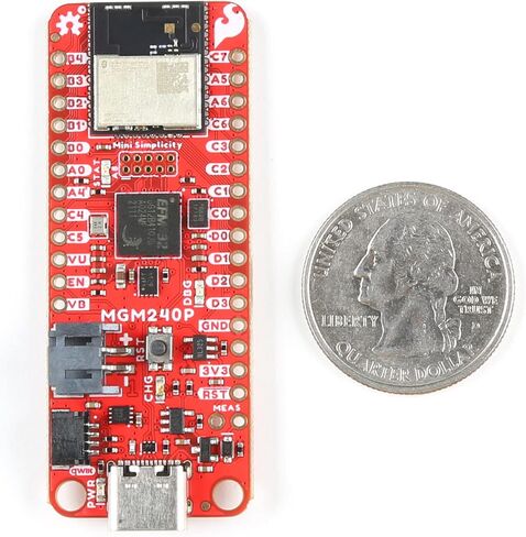 SparkFun Thing Plus Matter - MGM240P Wireless Module Thing Plus Form-Factor (Feather-Compatible) USB-C Connector, Board Dimensions (Inches): 2.30" x 0.90" in Saudi Arabia